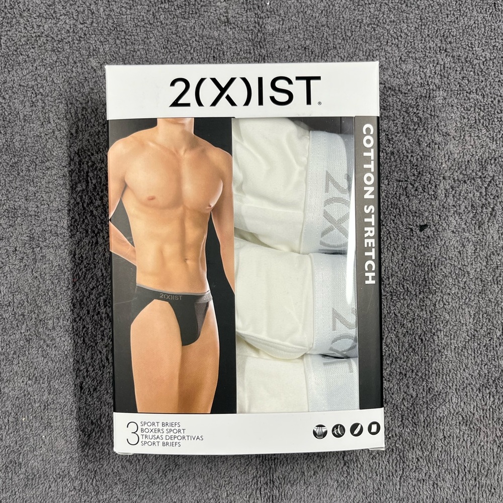 2xist cotton stretch sport briefs